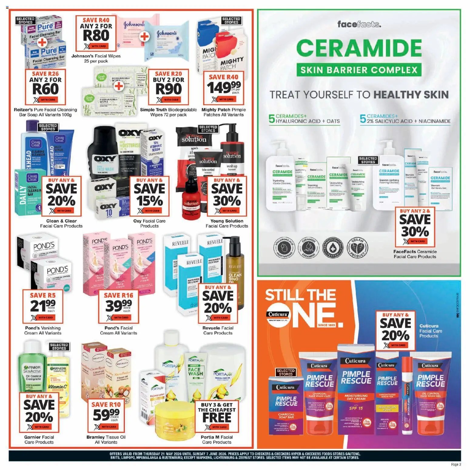 Checkers - Gauteng - Personal Care Promotion