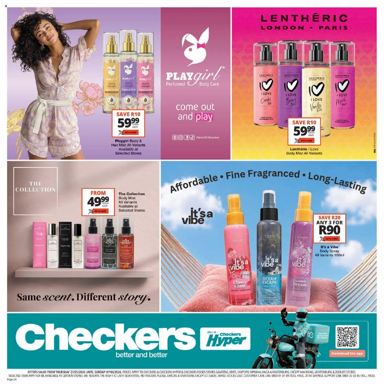 Checkers - Gauteng - Personal Care Promotion