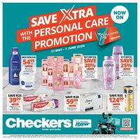 Checkers - Gauteng - Personal Care Promotion