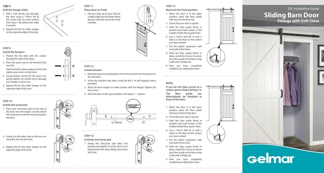 Gelmar - Barn Door System