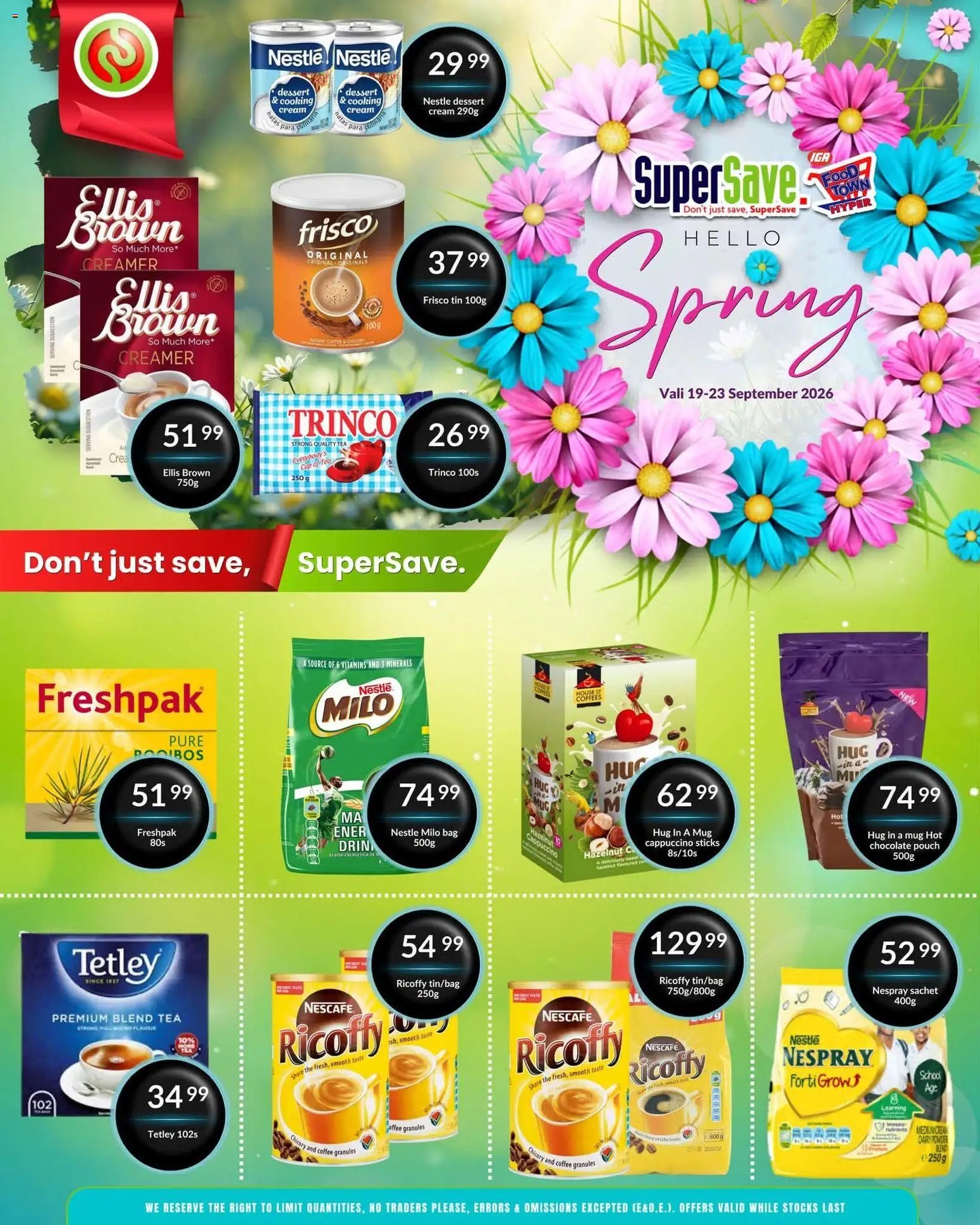 Super Save Specials