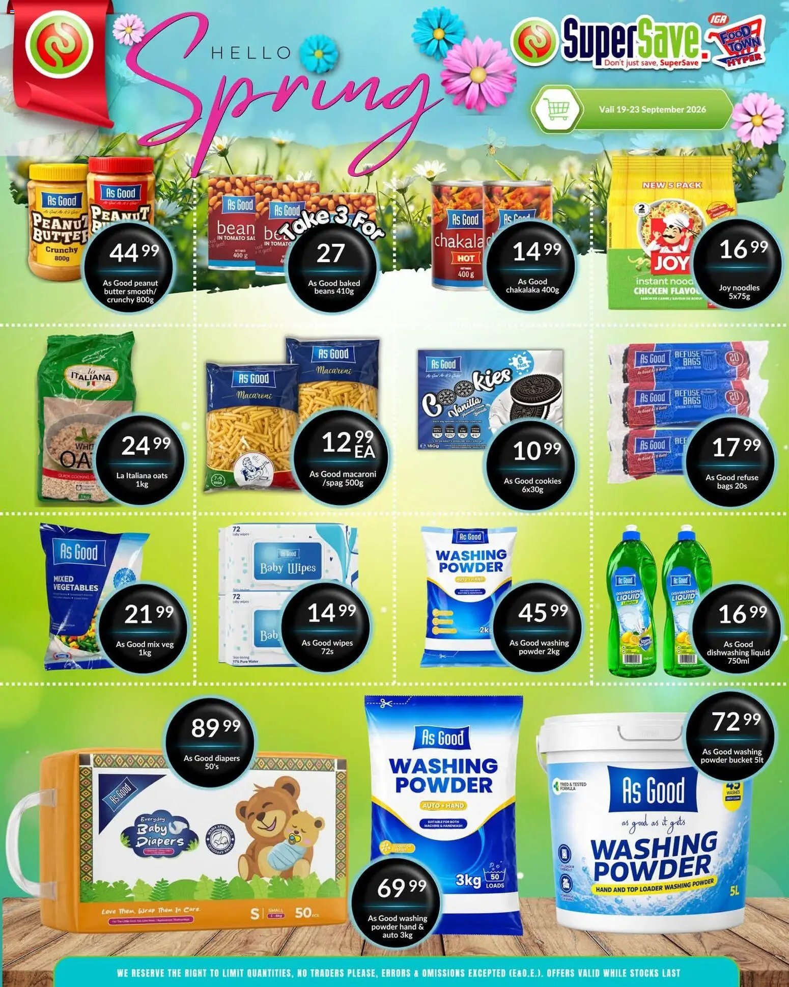 Super Save Specials