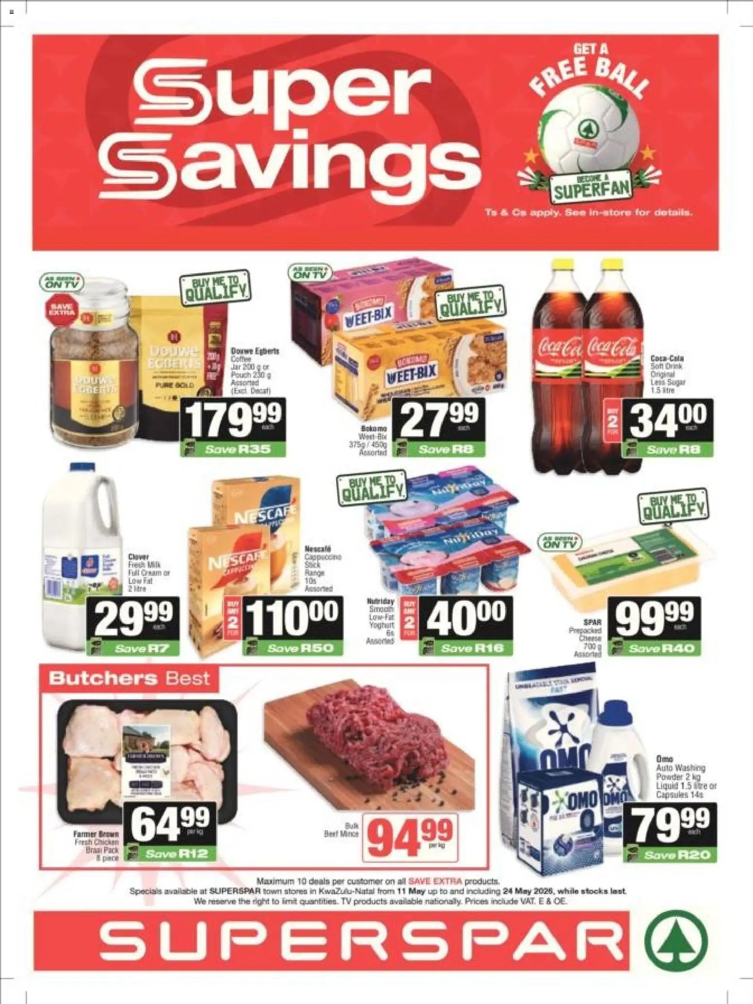 Superspar - Kwazulu-Natal - Weekly Specials (2026-05-11 - 2026-05-24) | 1