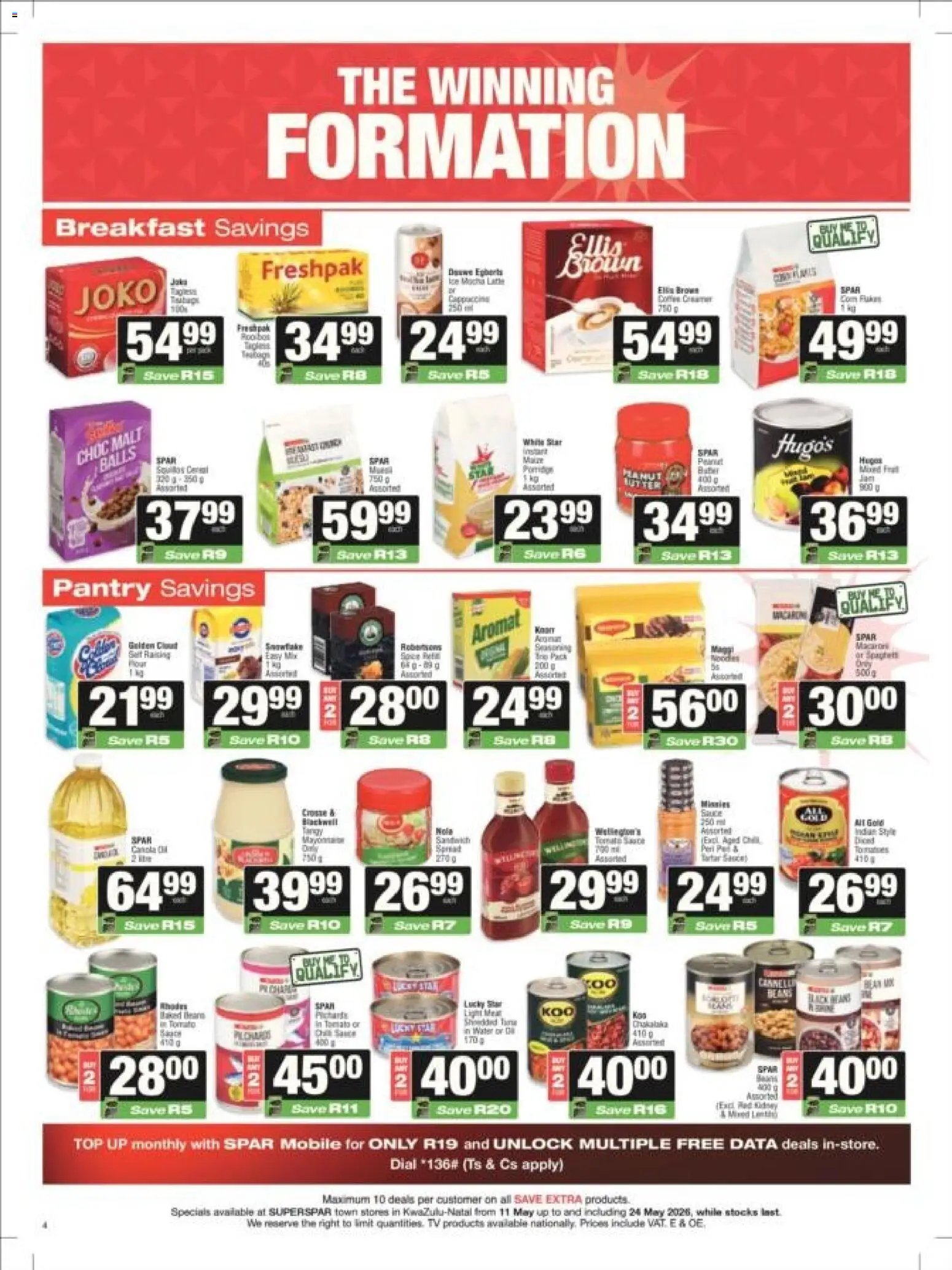 Superspar - Kwazulu-Natal - Weekly Specials (2026-05-11 - 2026-05-24) | 4