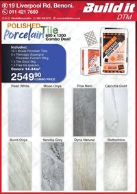 Build It Tile Combo Deals 600 x 1.2! (2026-03-19 - 2026-04-30)