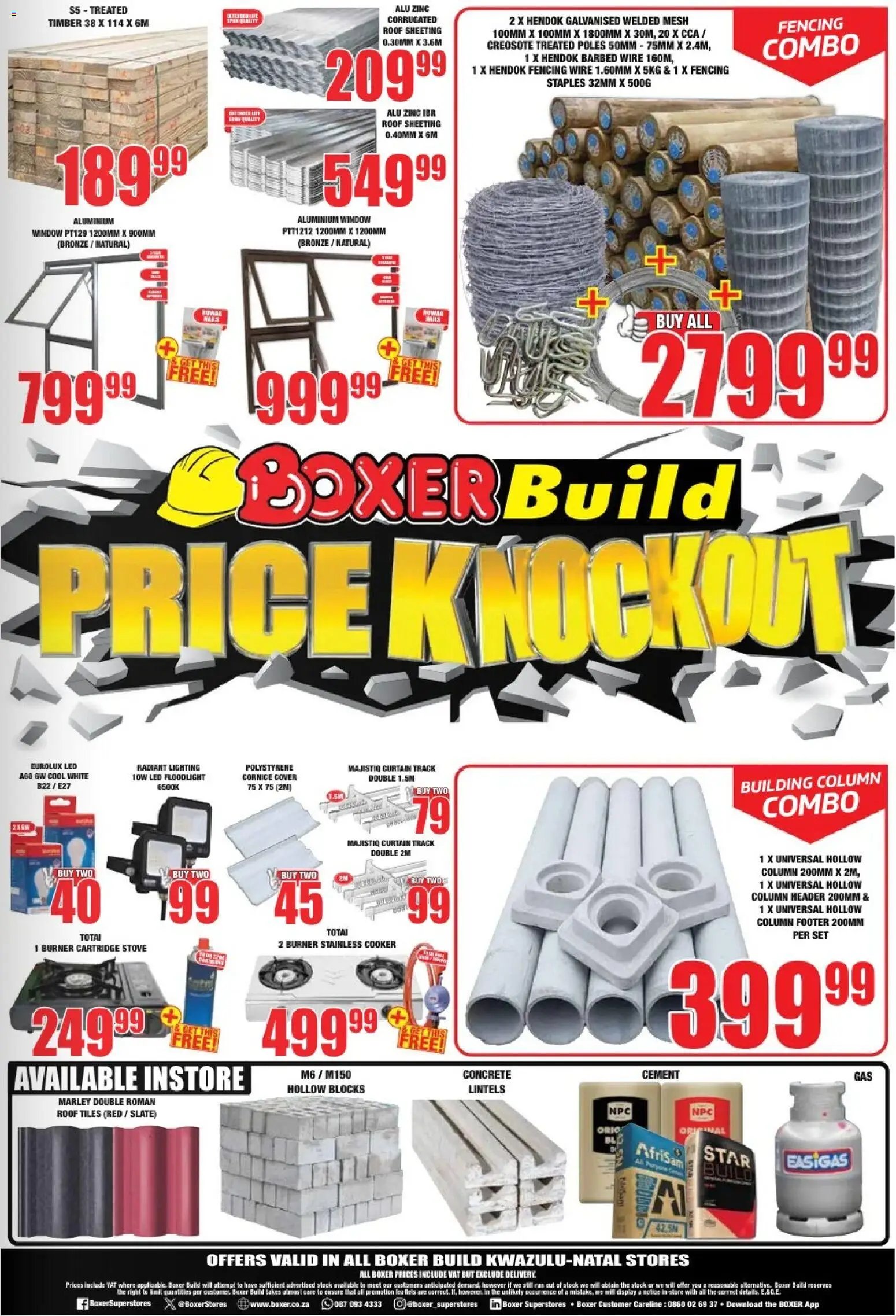 Boxer KwaZulu-Natal - Build