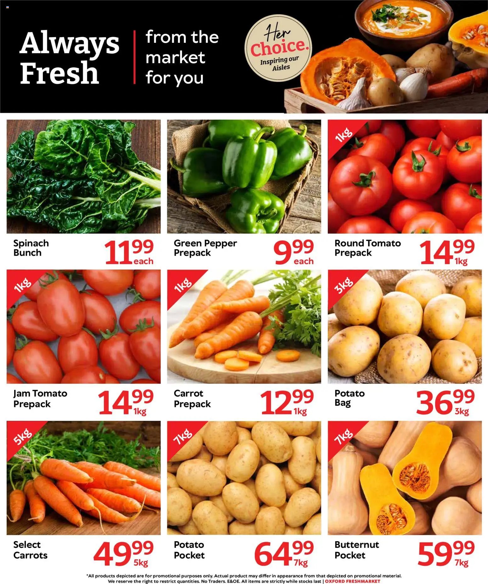 Oxford Freshmarket Specials