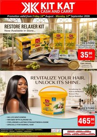 KIT KAT Cash & Carry Restore Plus Specials