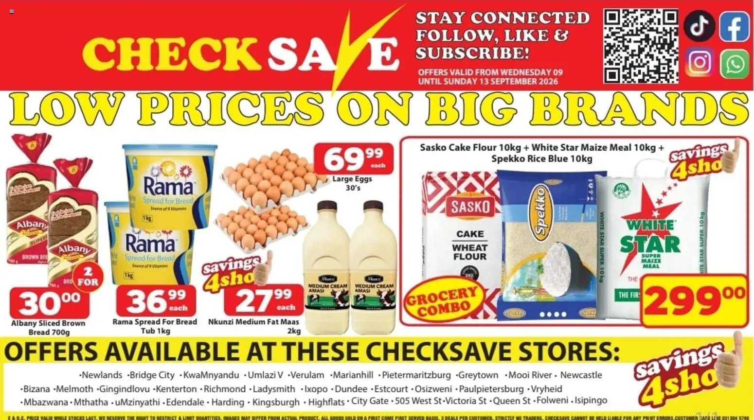 Check Save Specials