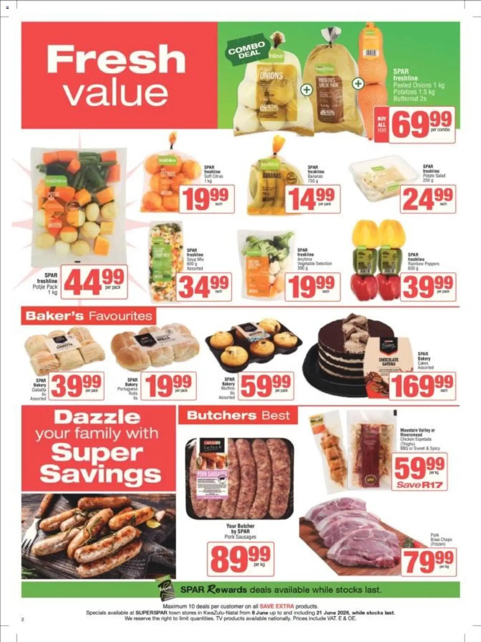 Superspar - Kwazulu-Natal - Weekly Specials