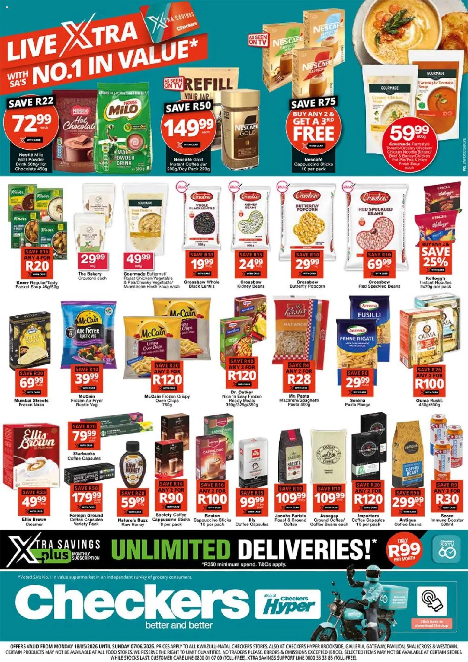 Checkers - Kwazulu Natal - Xtra Savings