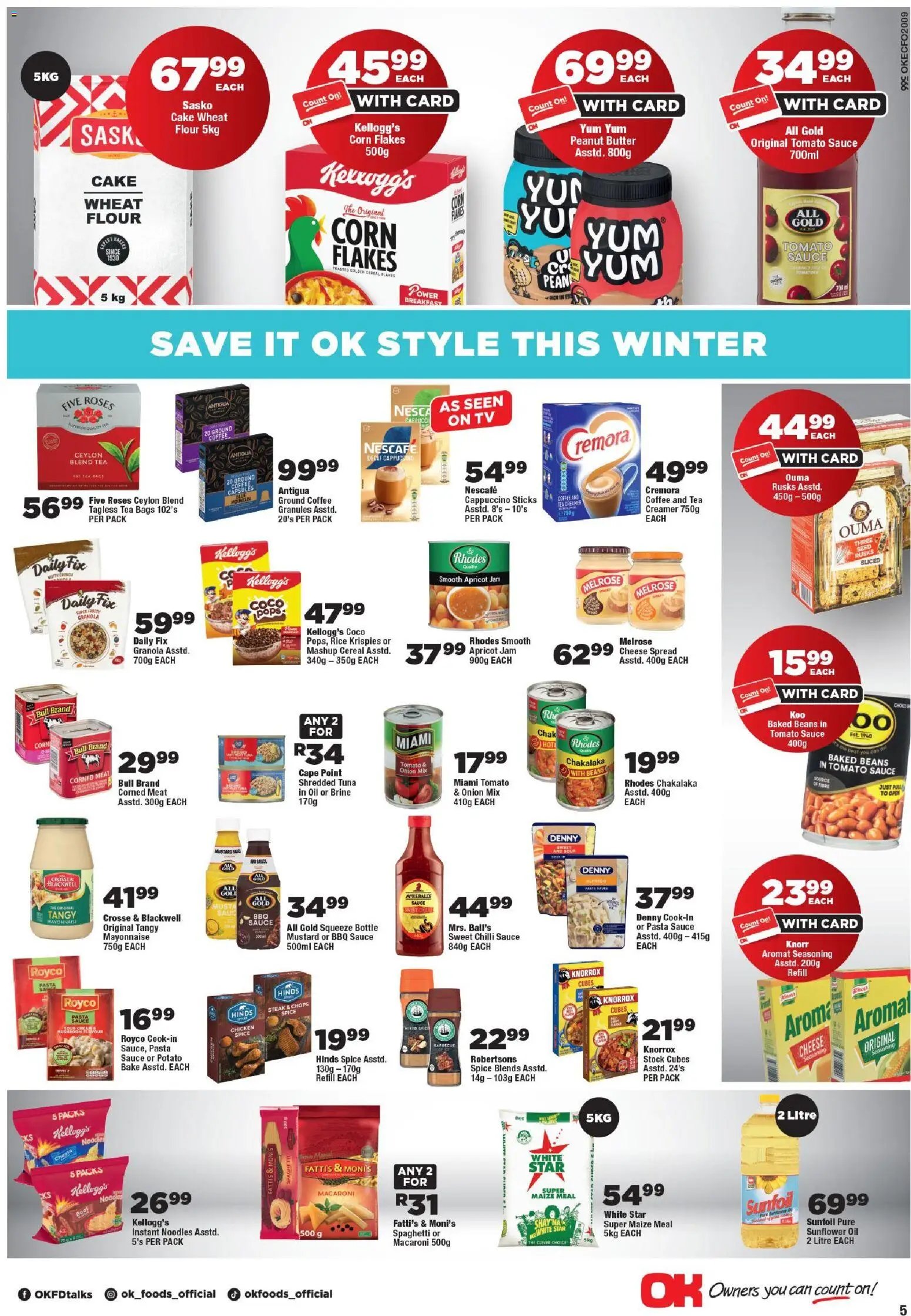 OK Foods - Eastern Cape - Specials