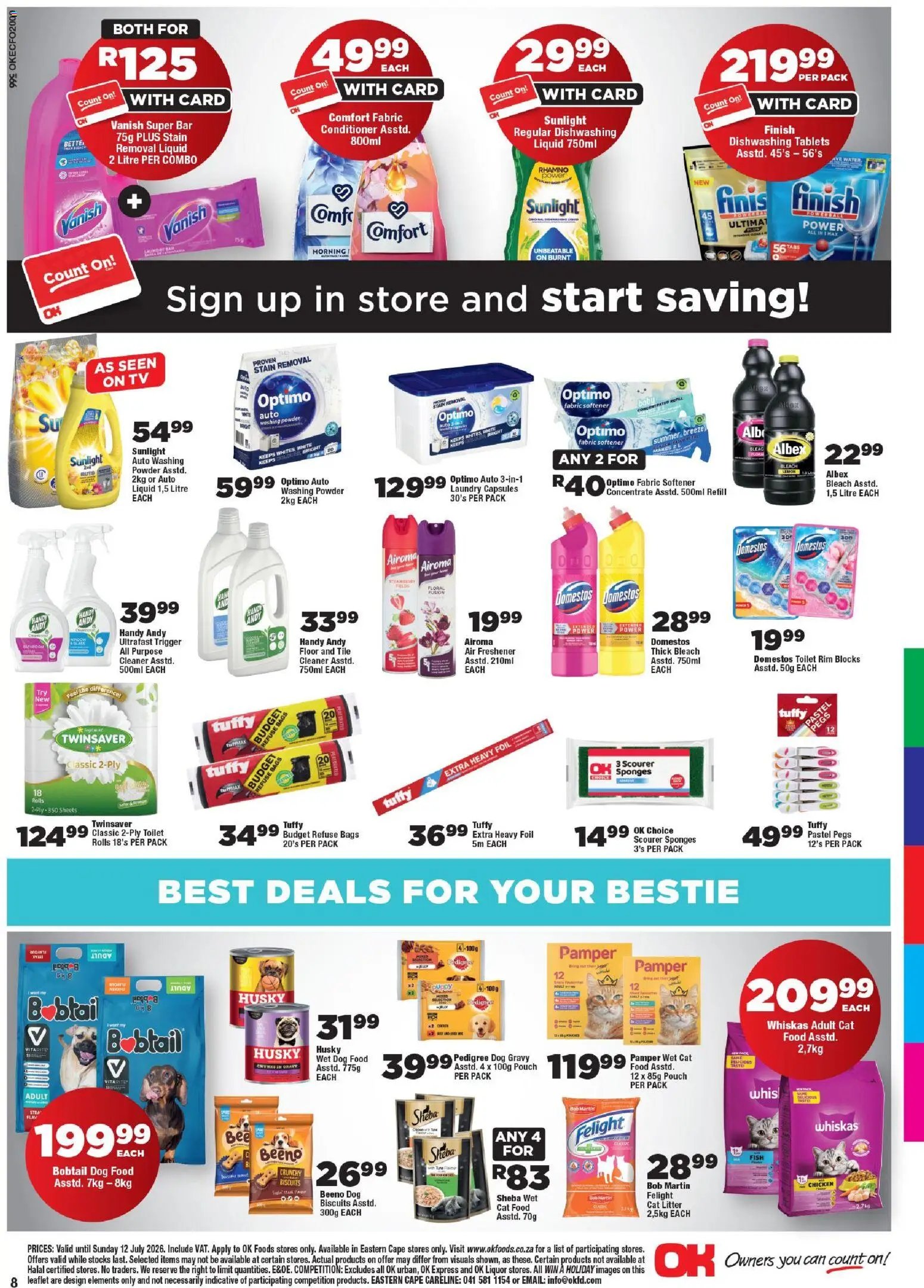 OK Foods - Eastern Cape - Specials