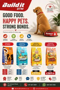 Build It Gauteng - Good food. Happy pets.