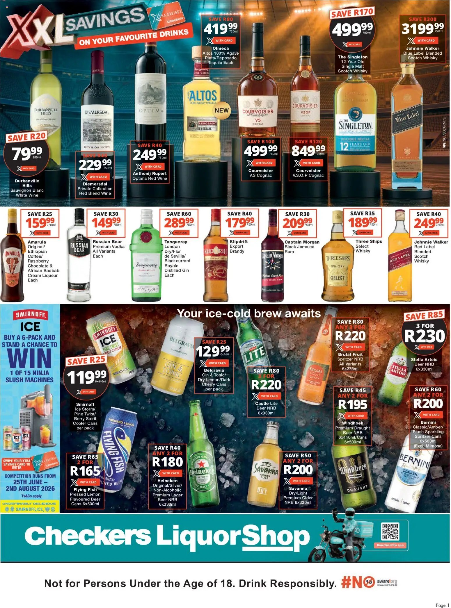 Checkers Northern Cape - LiquorShop XXL Savings Promotion