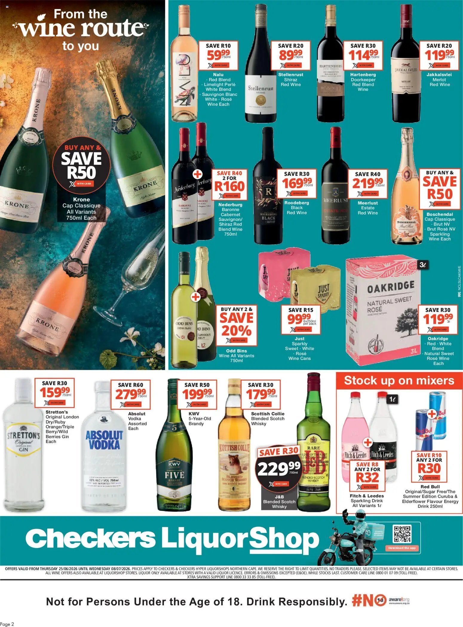 Checkers Northern Cape - LiquorShop XXL Savings Promotion