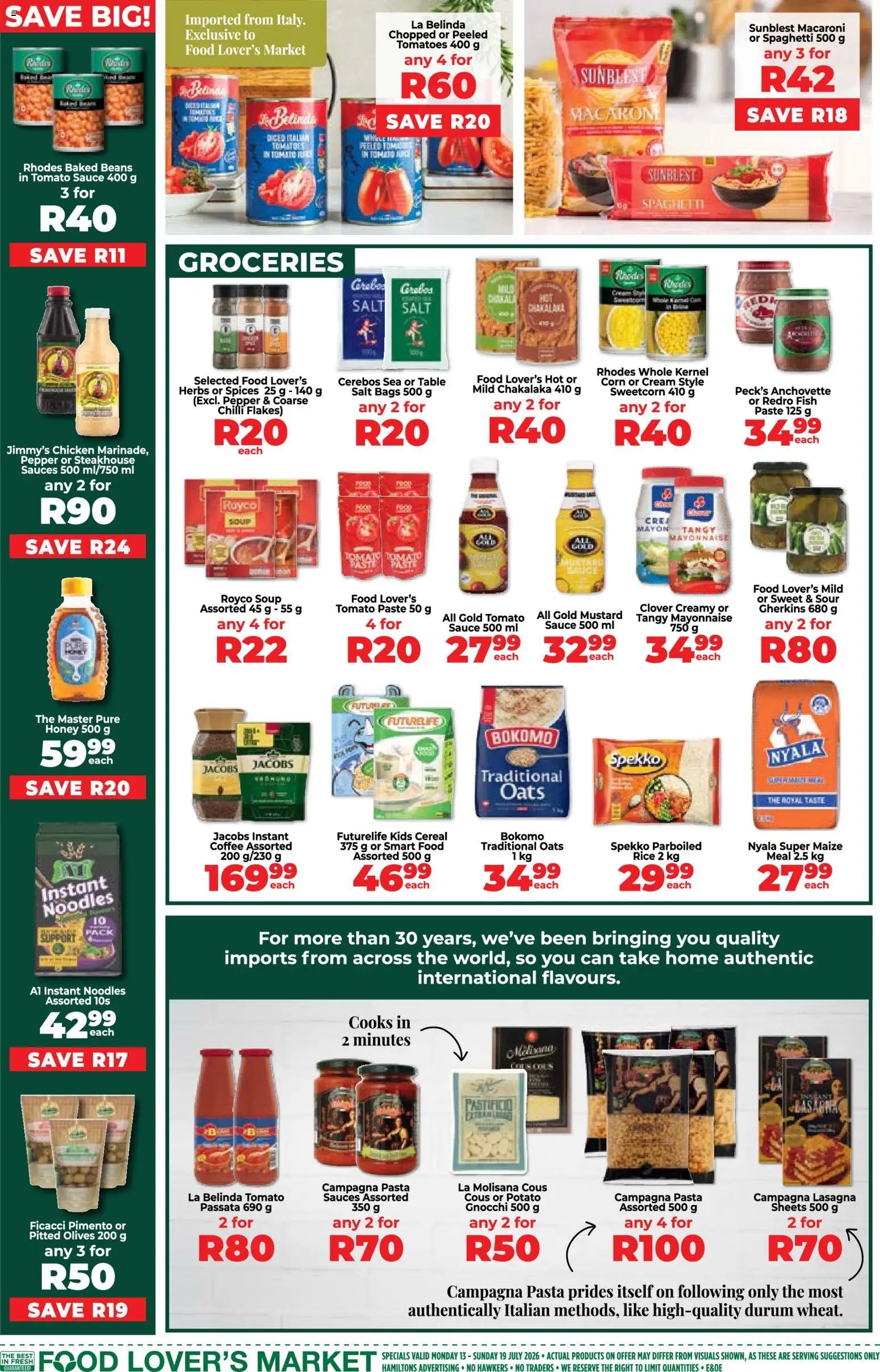 Food Lover's Market KwaZulu-Natal - Mid Month Specials