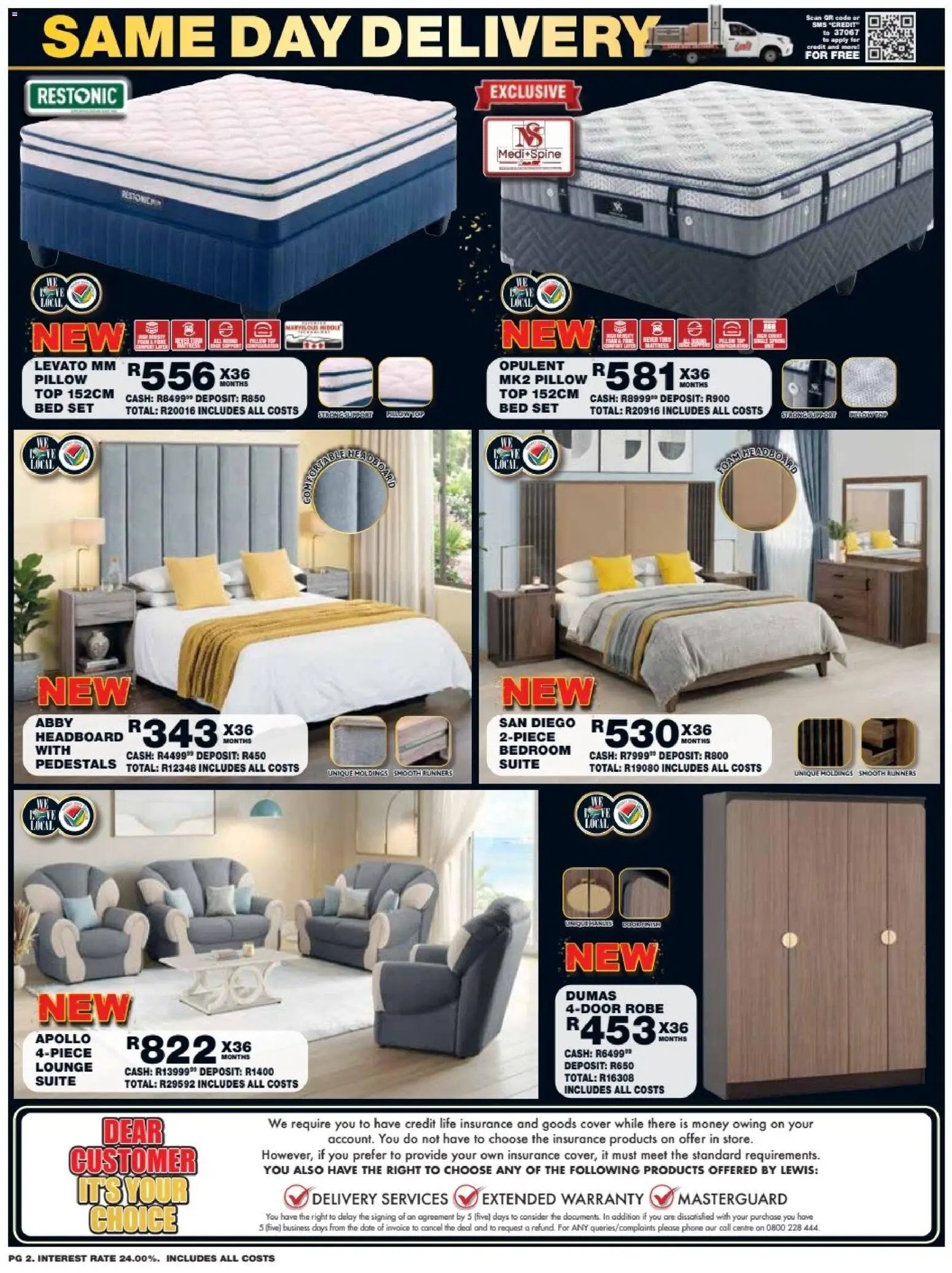 Lewis Stores - South Africa Leaflet