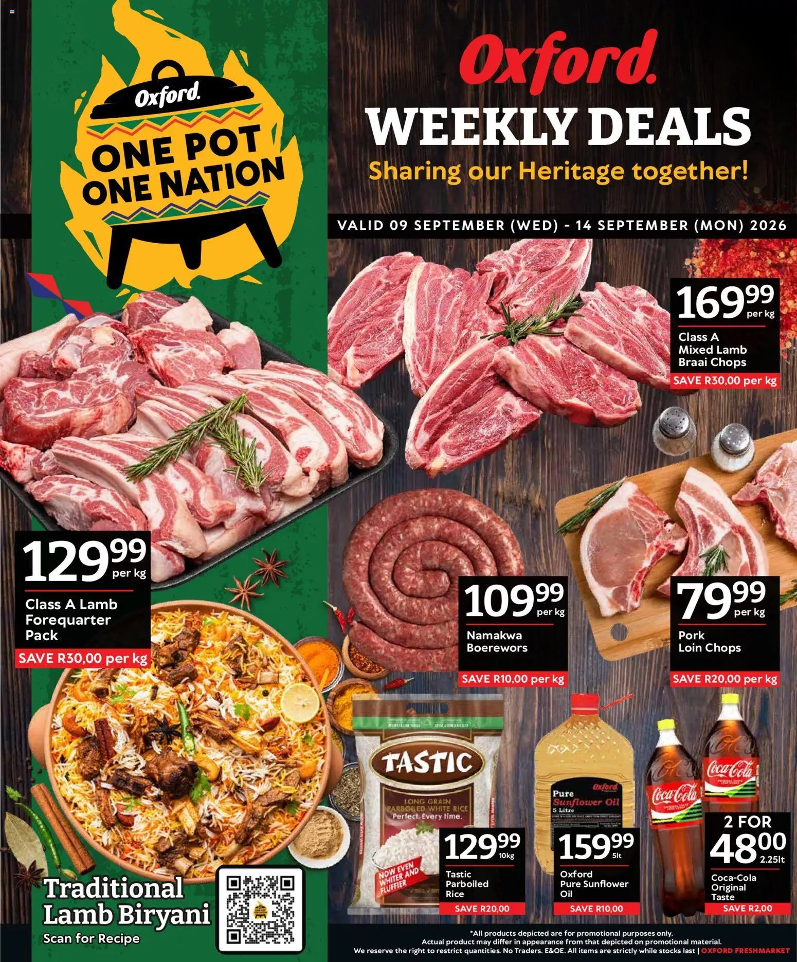 Oxford Freshmarket Specials
