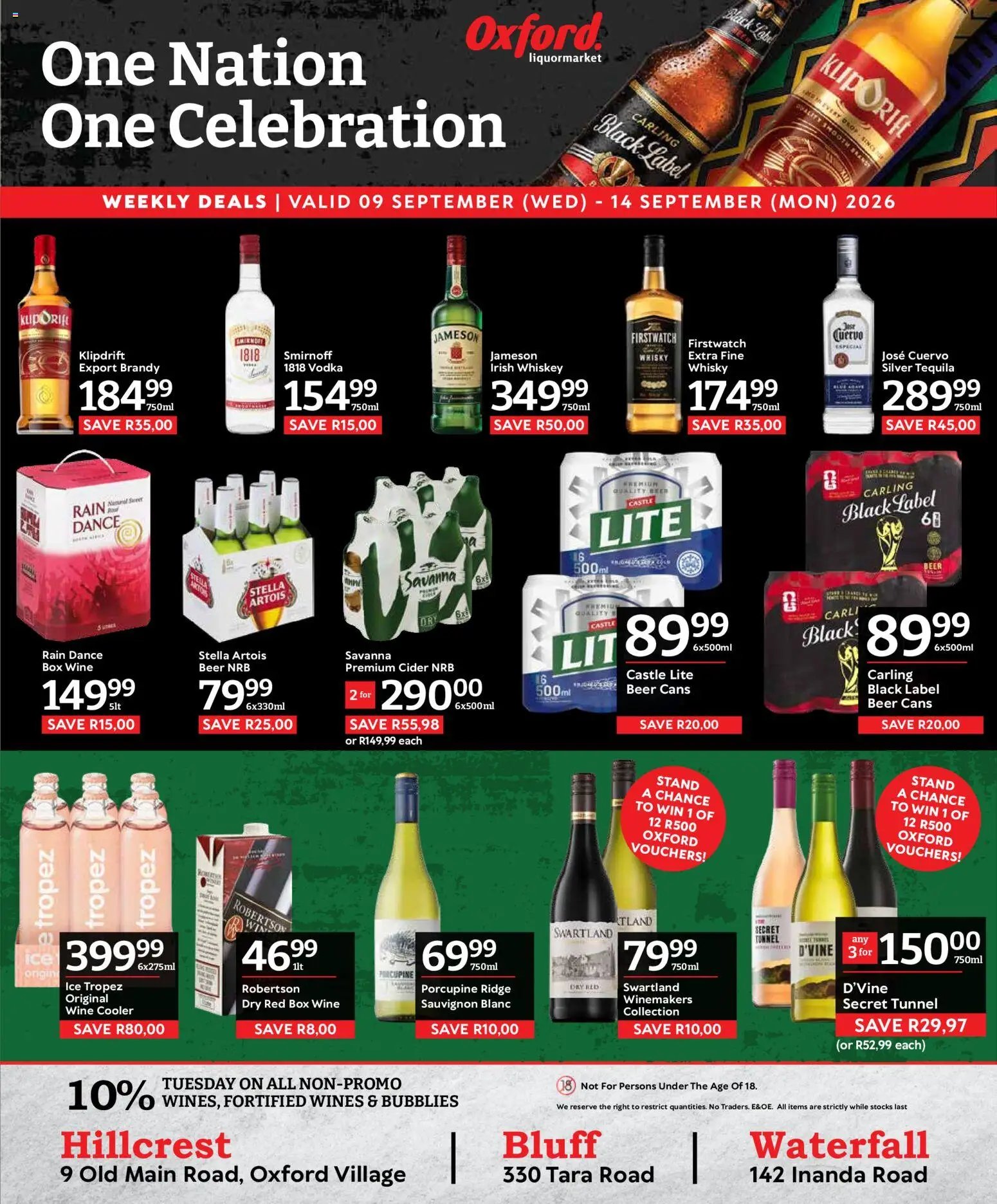 Oxford Freshmarket Specials
