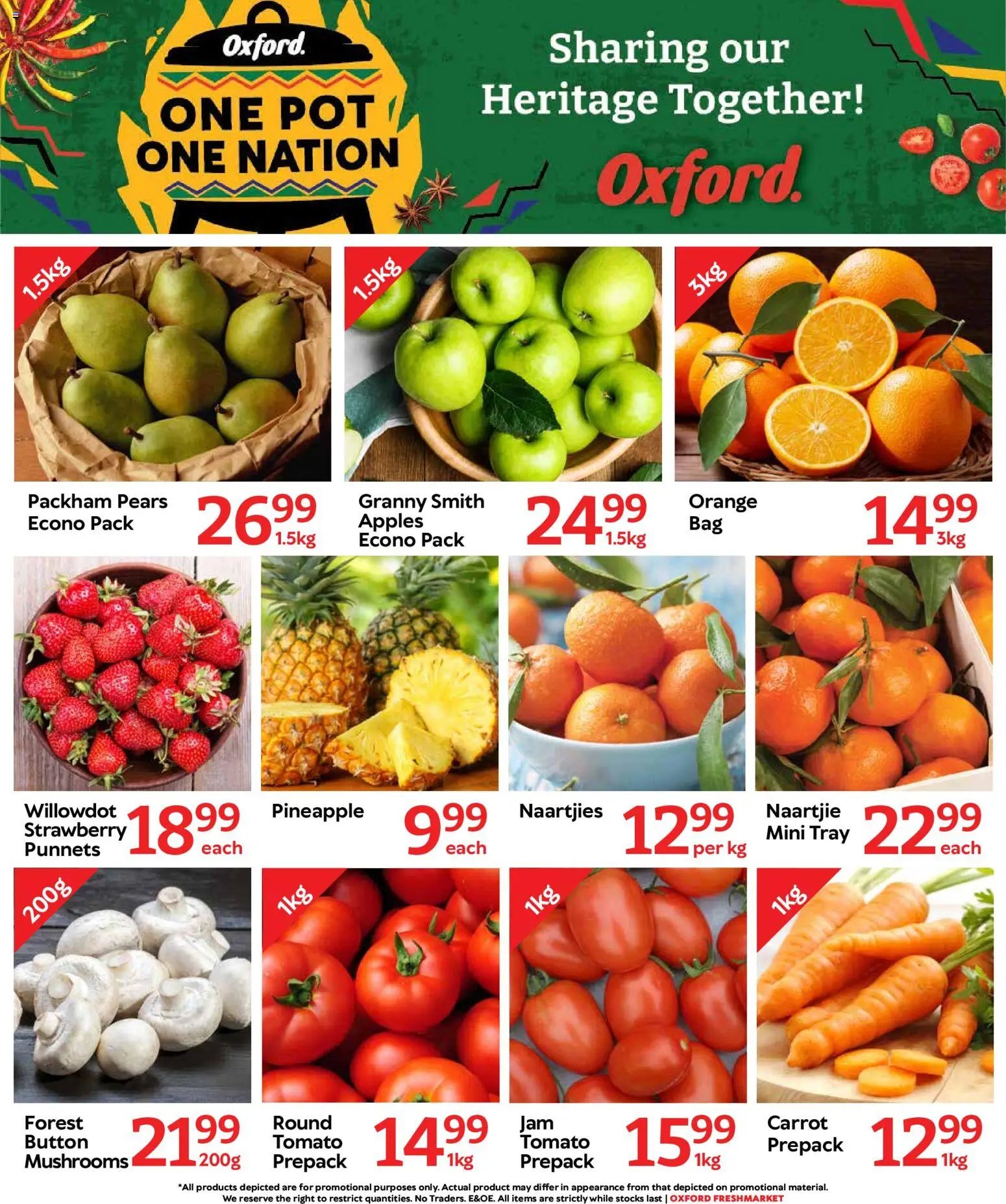 Oxford Freshmarket Specials