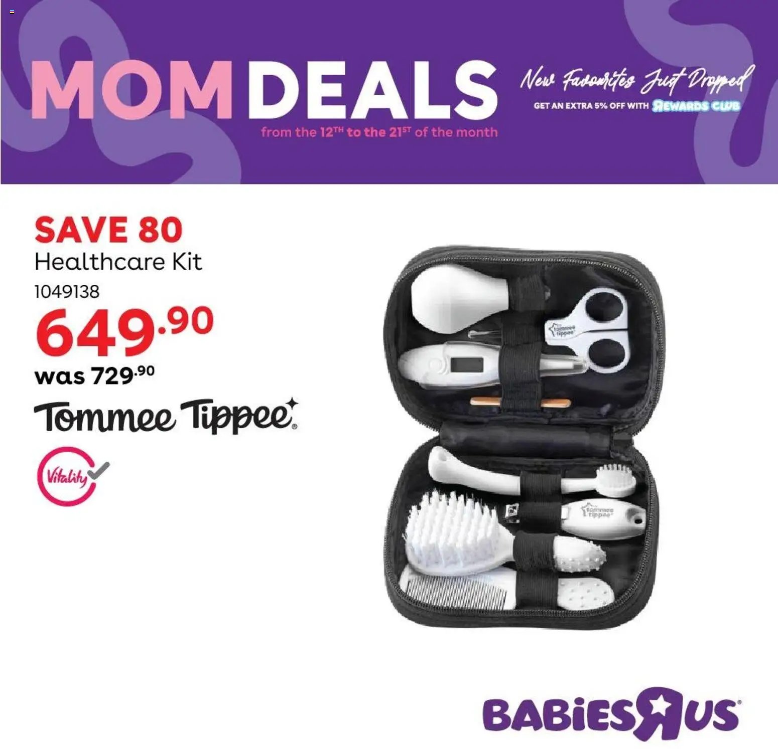 Babies R Us Mom Deals