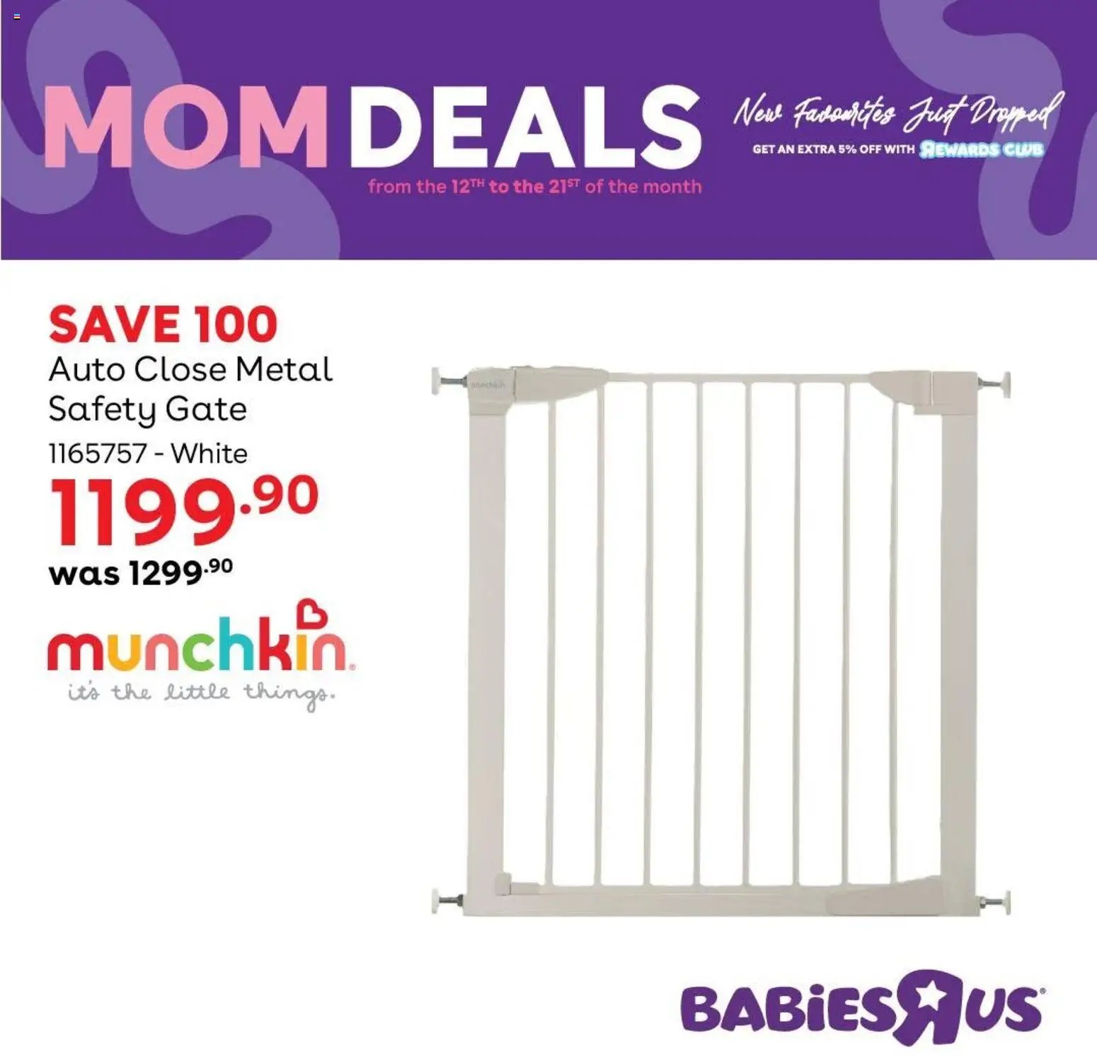 Babies R Us Mom Deals