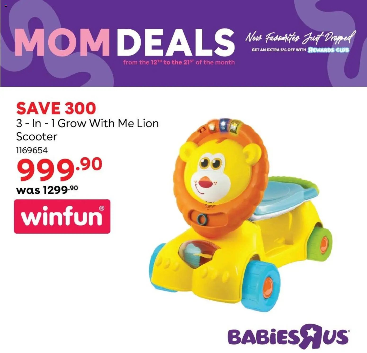 Babies R Us Mom Deals