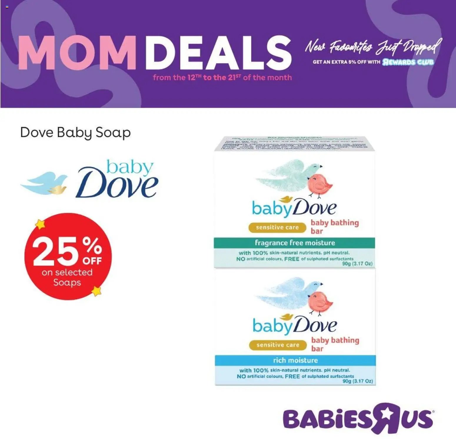 Babies R Us Mom Deals