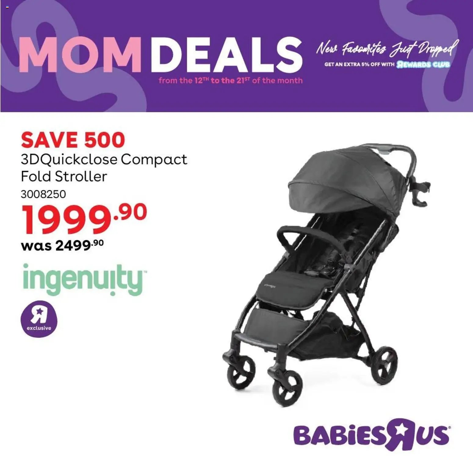 Babies R Us Mom Deals