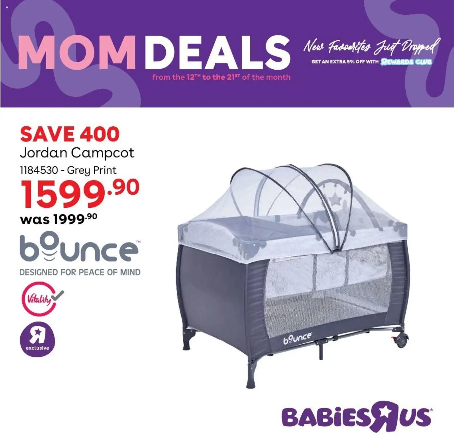 Babies R Us Mom Deals