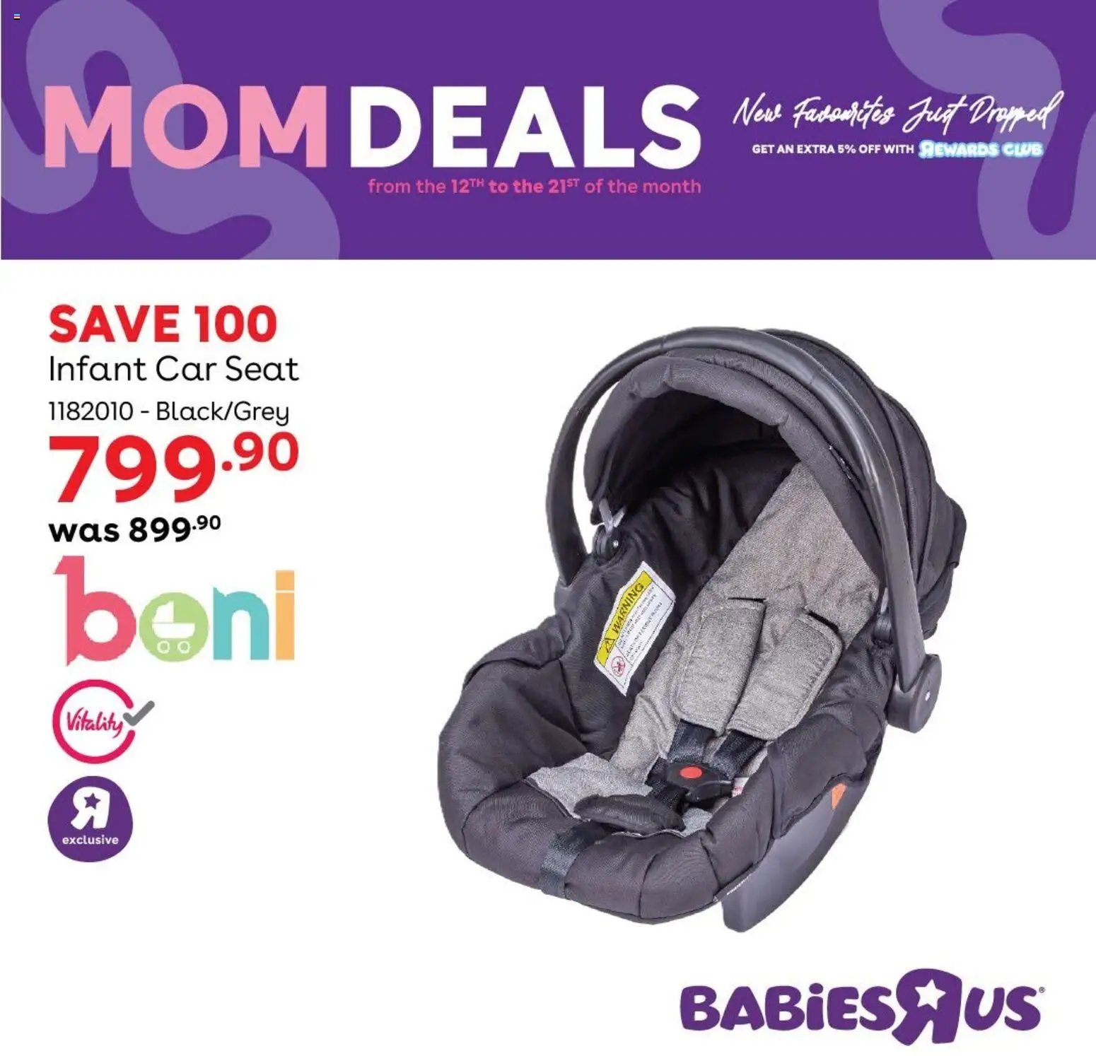 Babies R Us Mom Deals