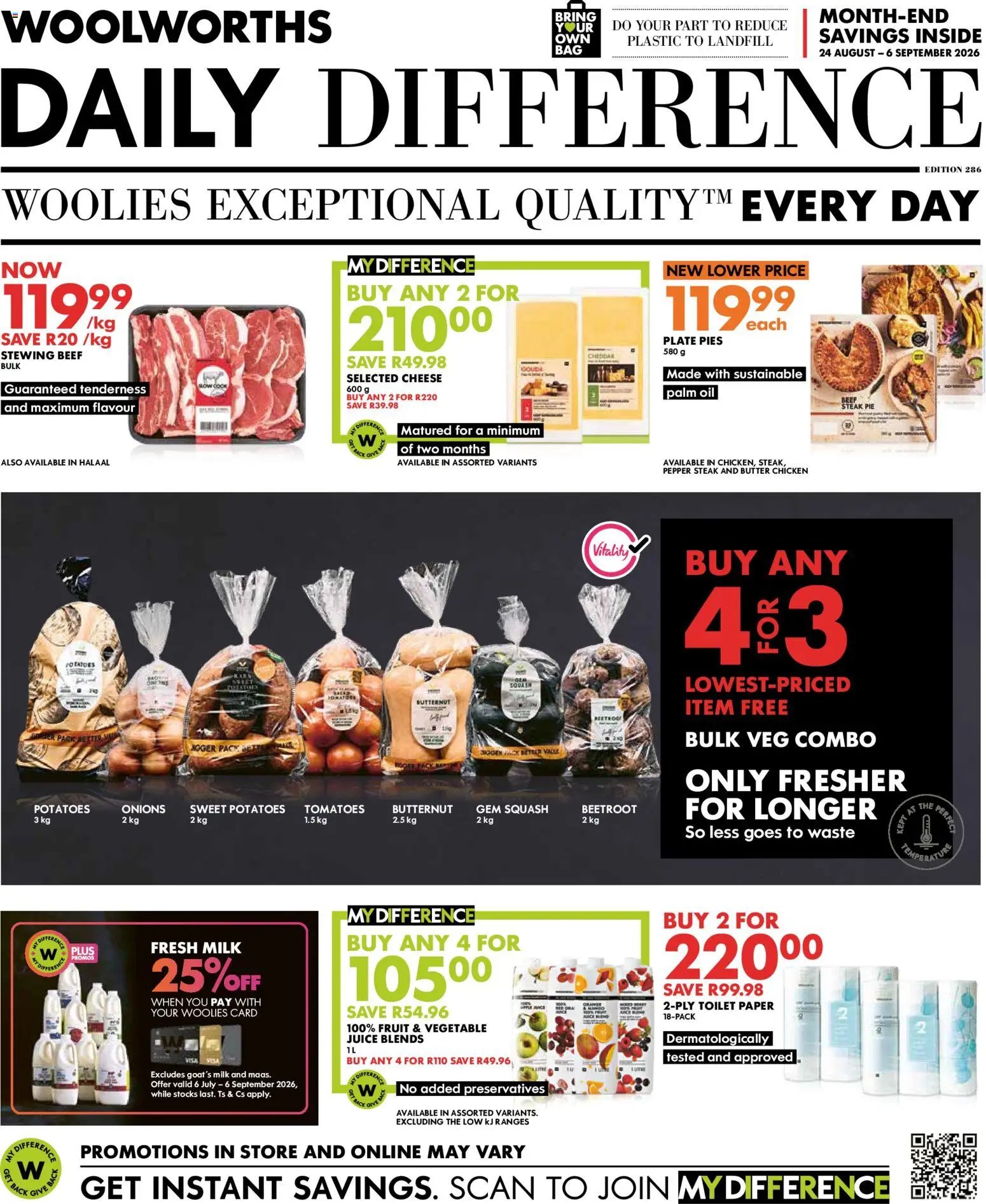 Woolworths - Daily Difference