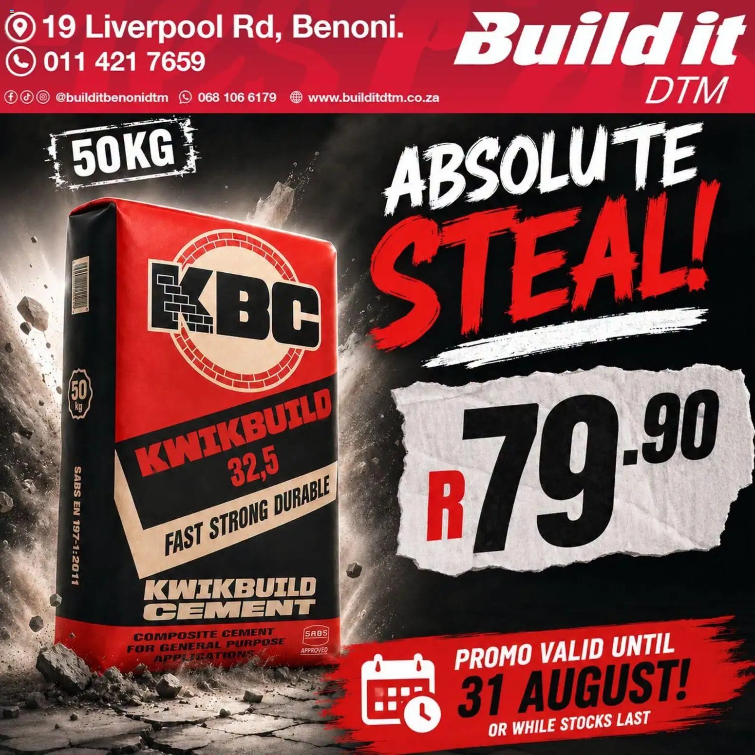 Build It Gauteng - Cement Deals