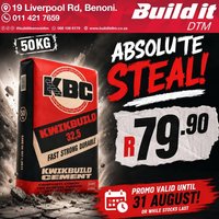 Build It Gauteng - Cement Deals