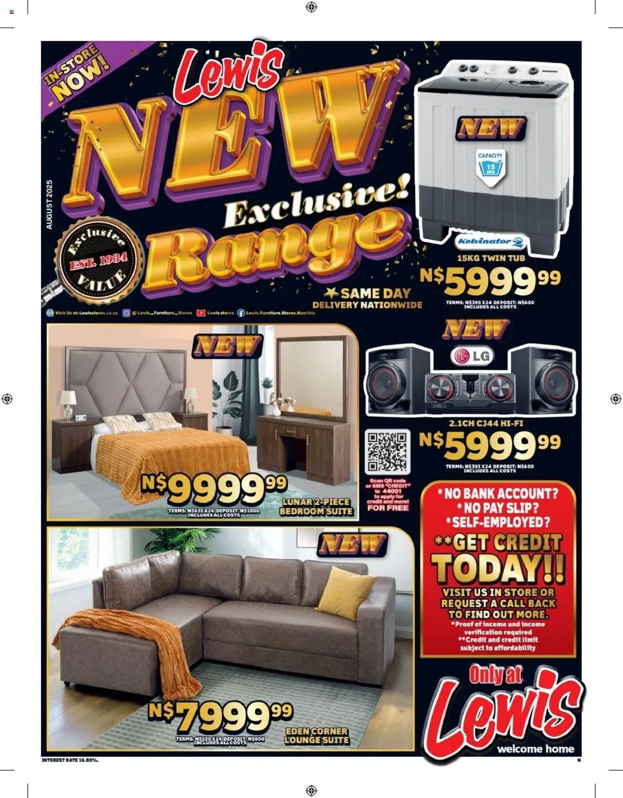 Lewis Stores - Namibia Leaflet (2025-08-11 - 2025-09-17) | 1