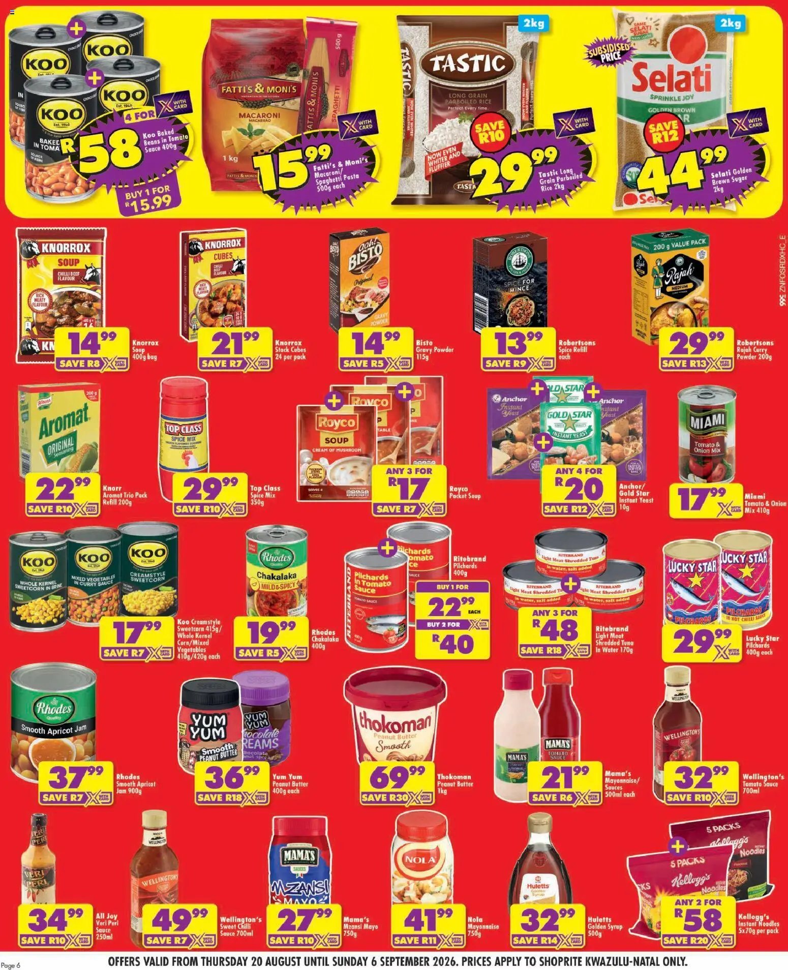 Shoprite Specials