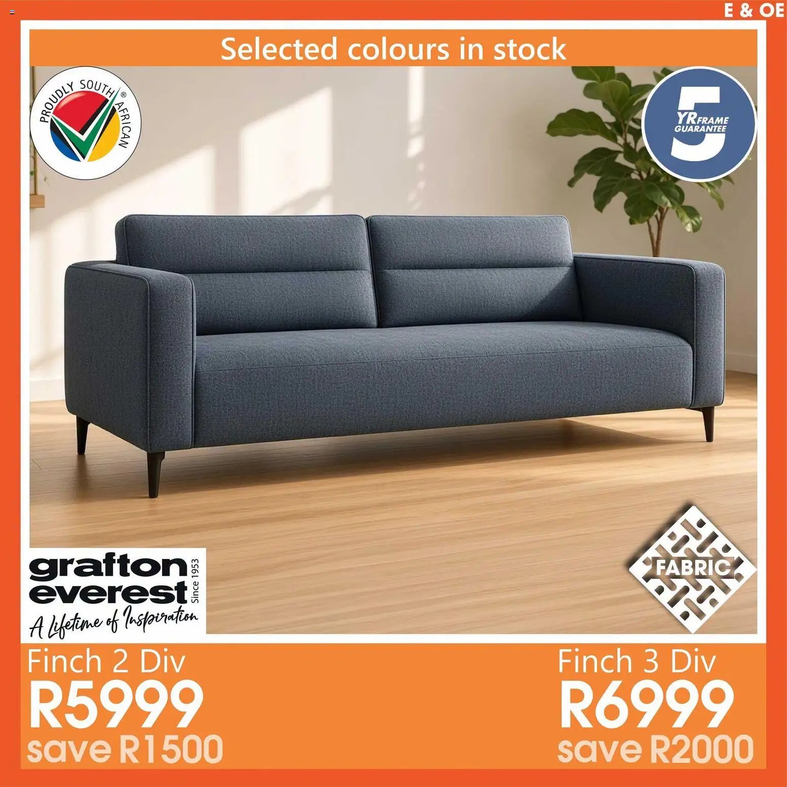 Tafelberg Furnishers Specials