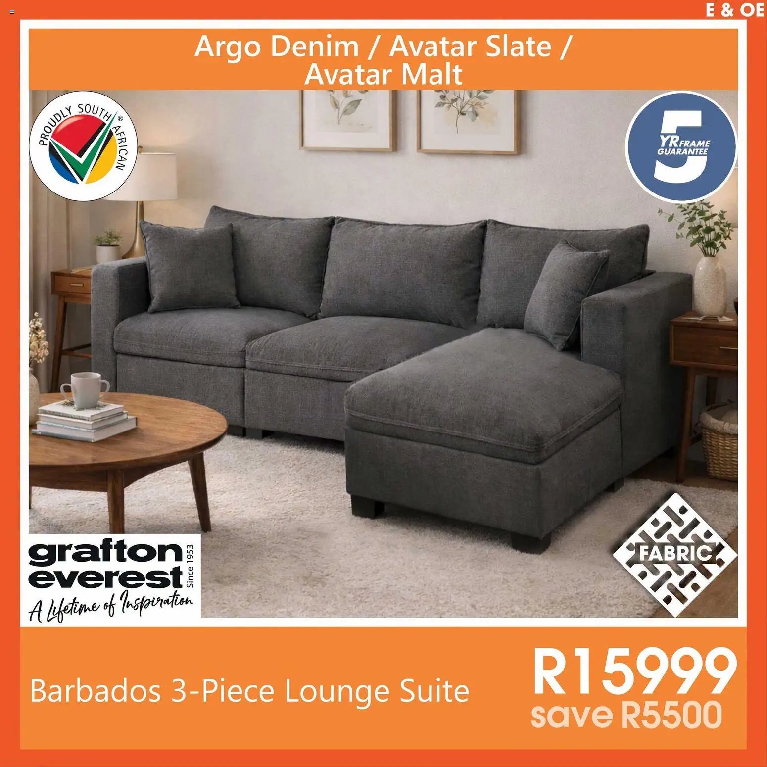 Tafelberg Furnishers Specials