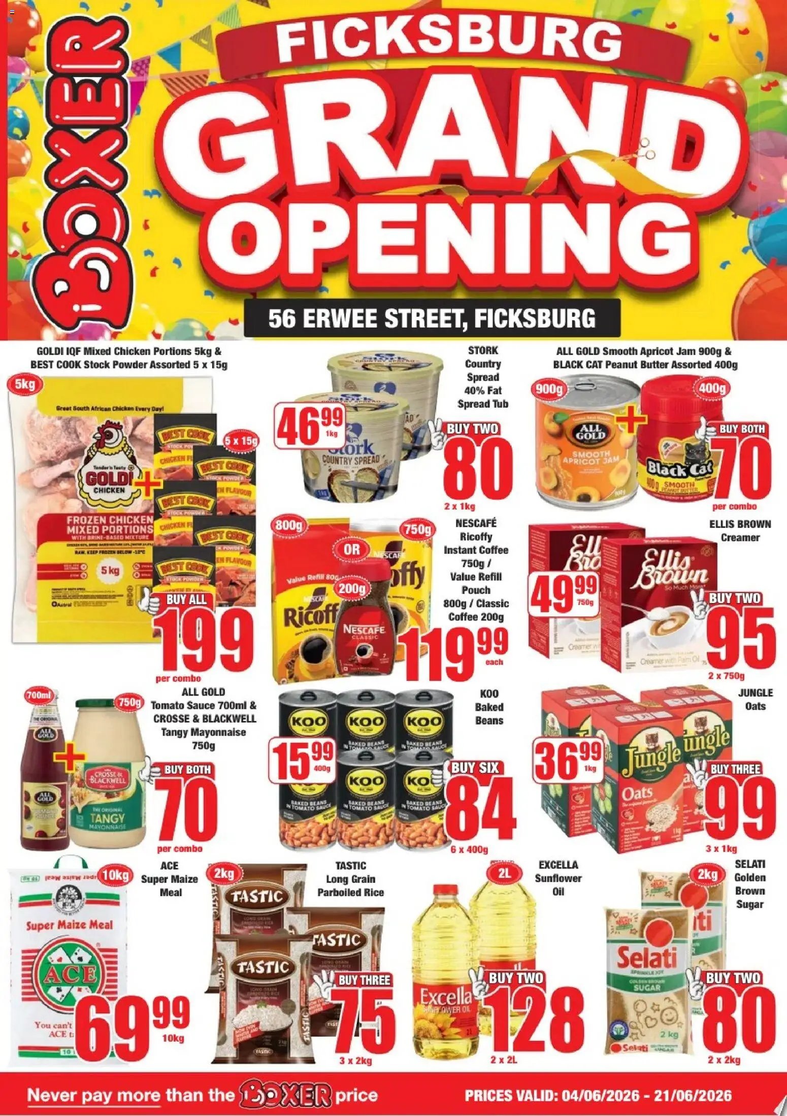 Boxer - Free State - Ficksburg Grand Opening