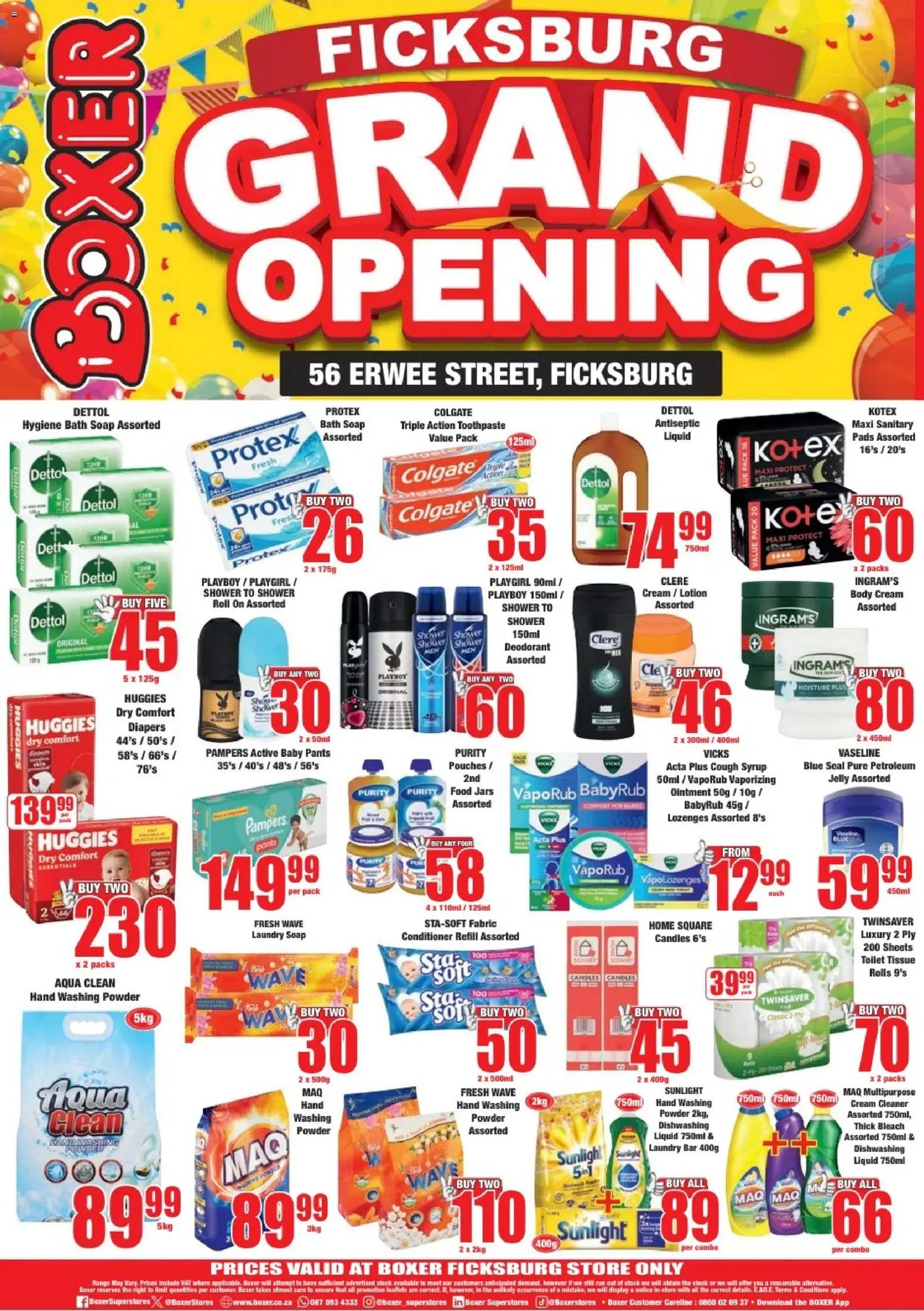 Boxer - Free State - Ficksburg Grand Opening