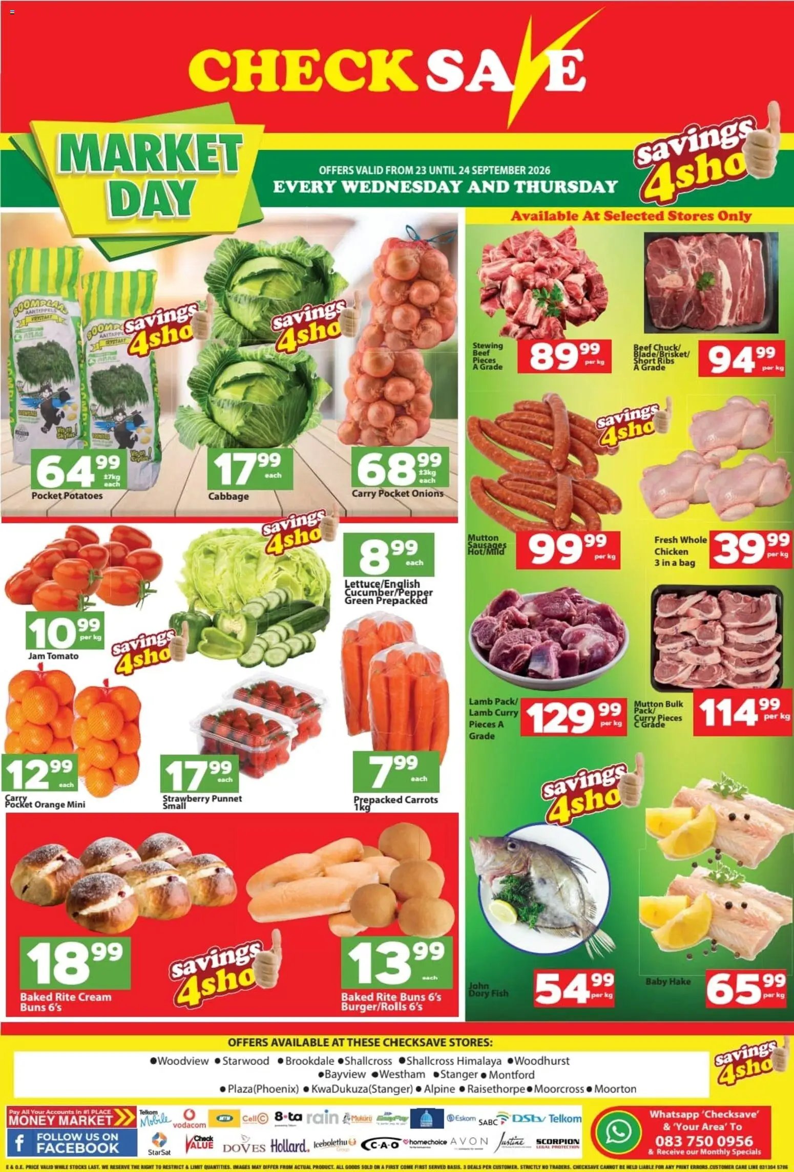 Check Save Specials