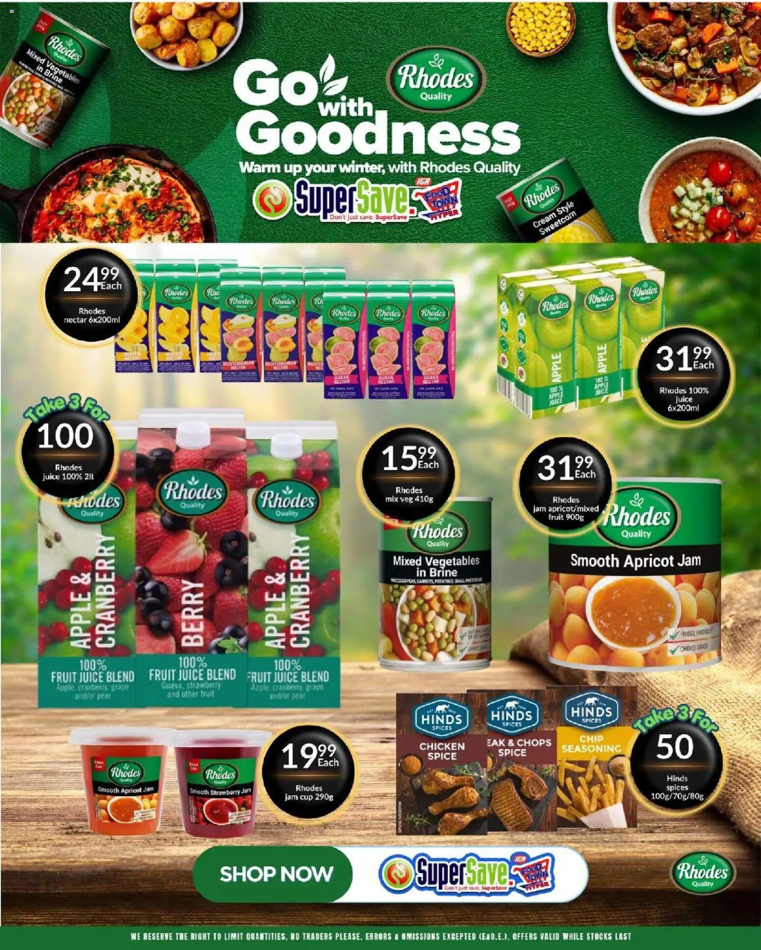 Super Save Specials