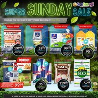 Super Save Sunday Savings