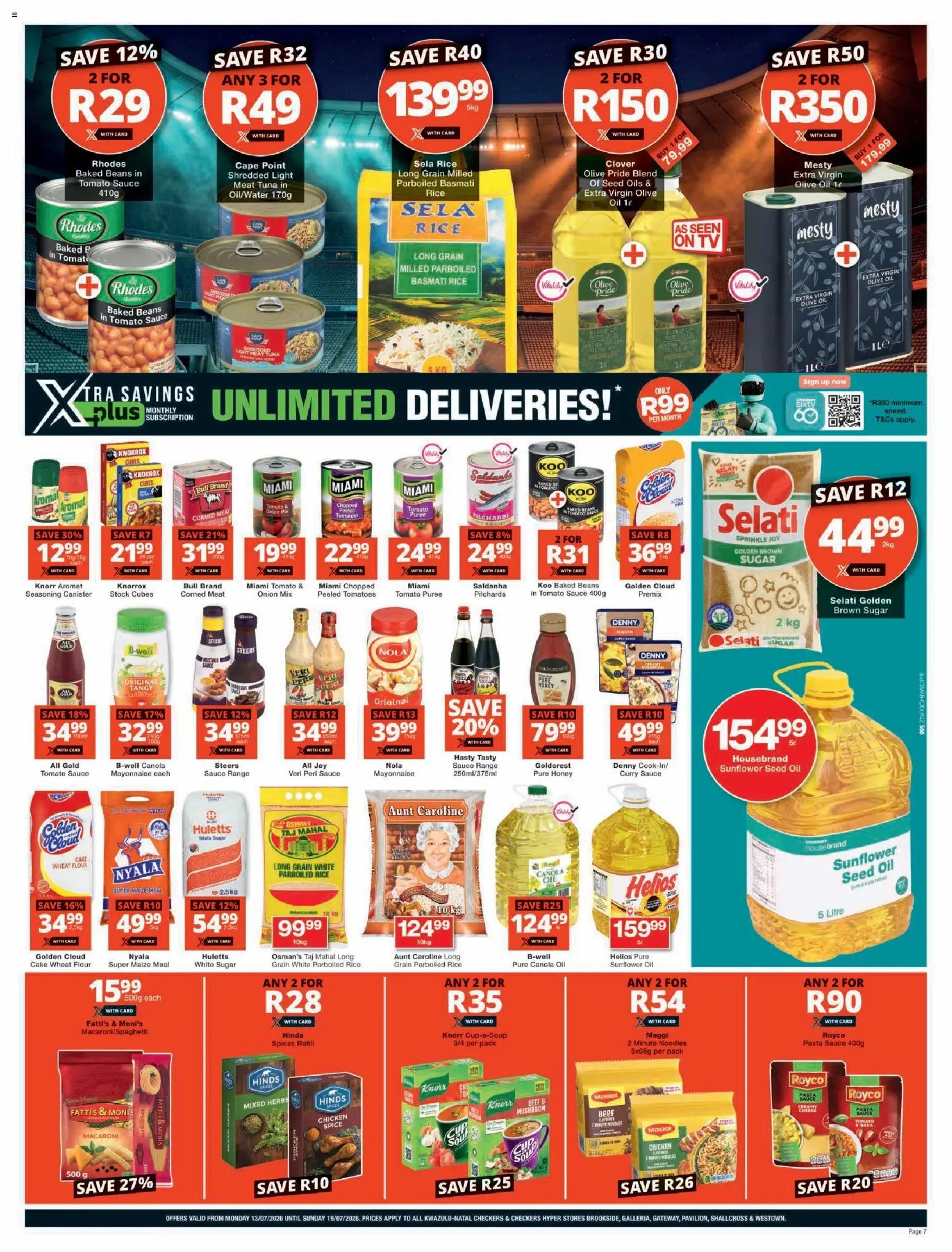 Checkers Specials