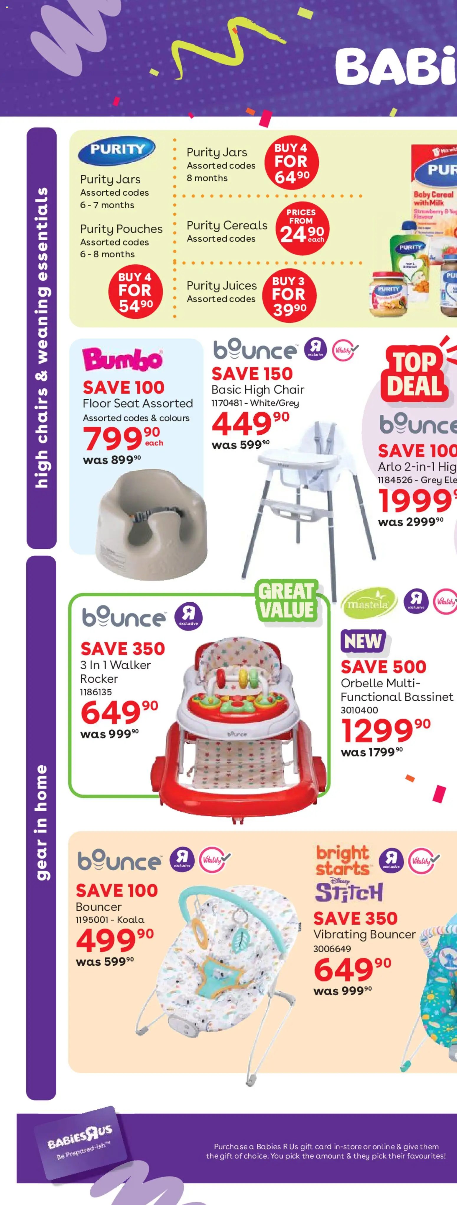 Babies R Us Big Birthday Deals