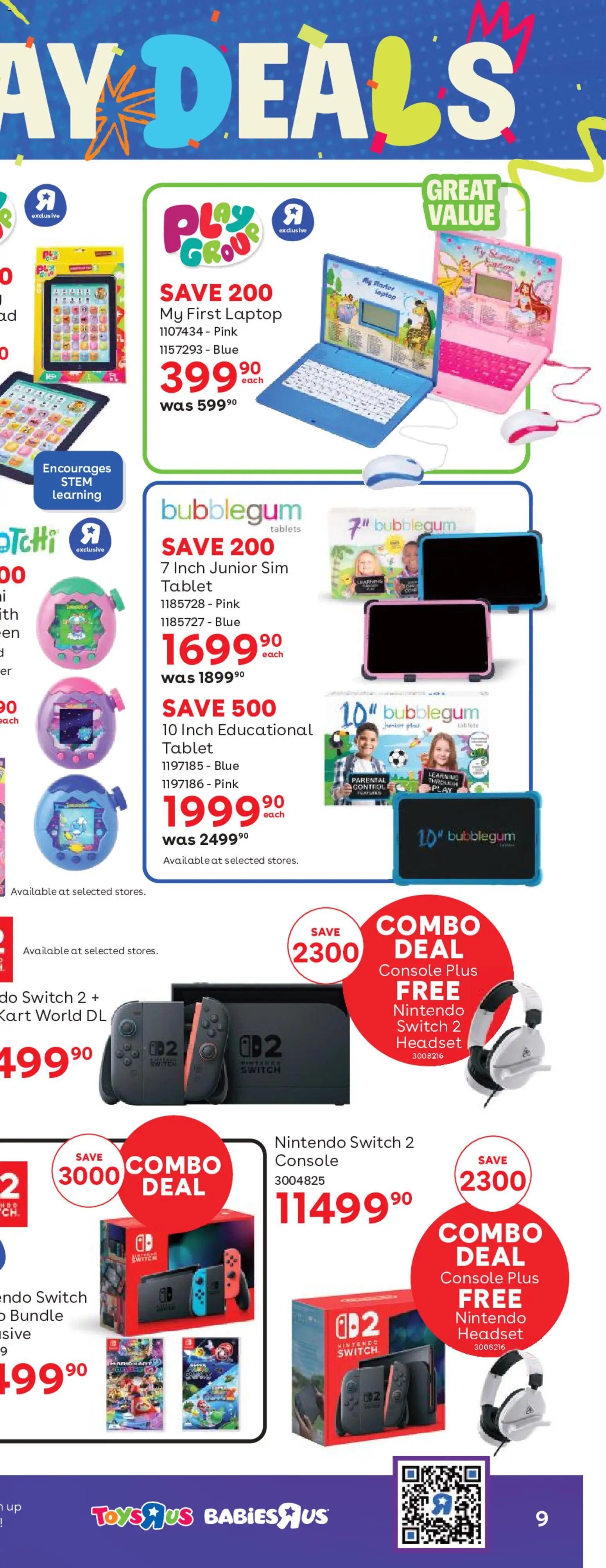 Babies R Us Big Birthday Deals