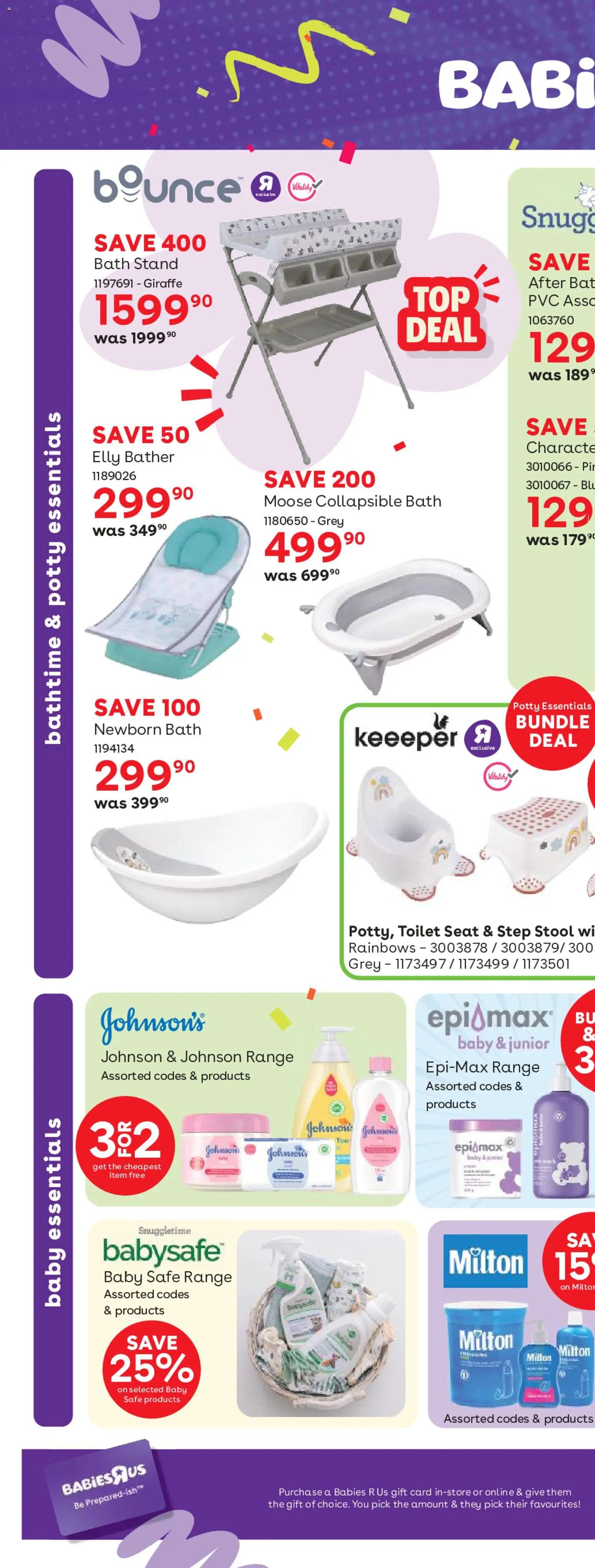 Babies R Us Big Birthday Deals