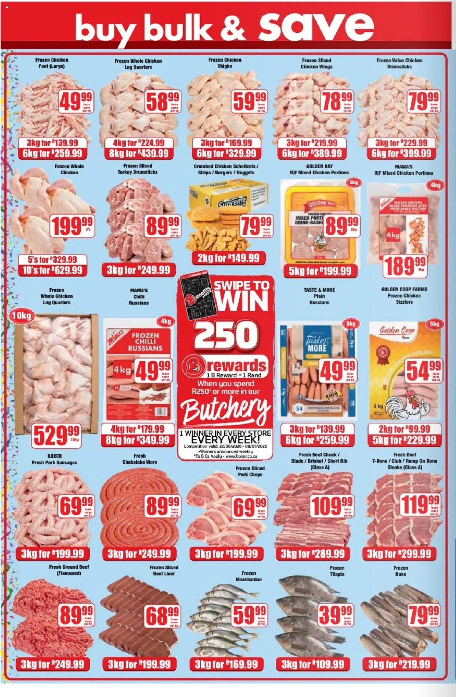 Boxer Gauteng - Specials