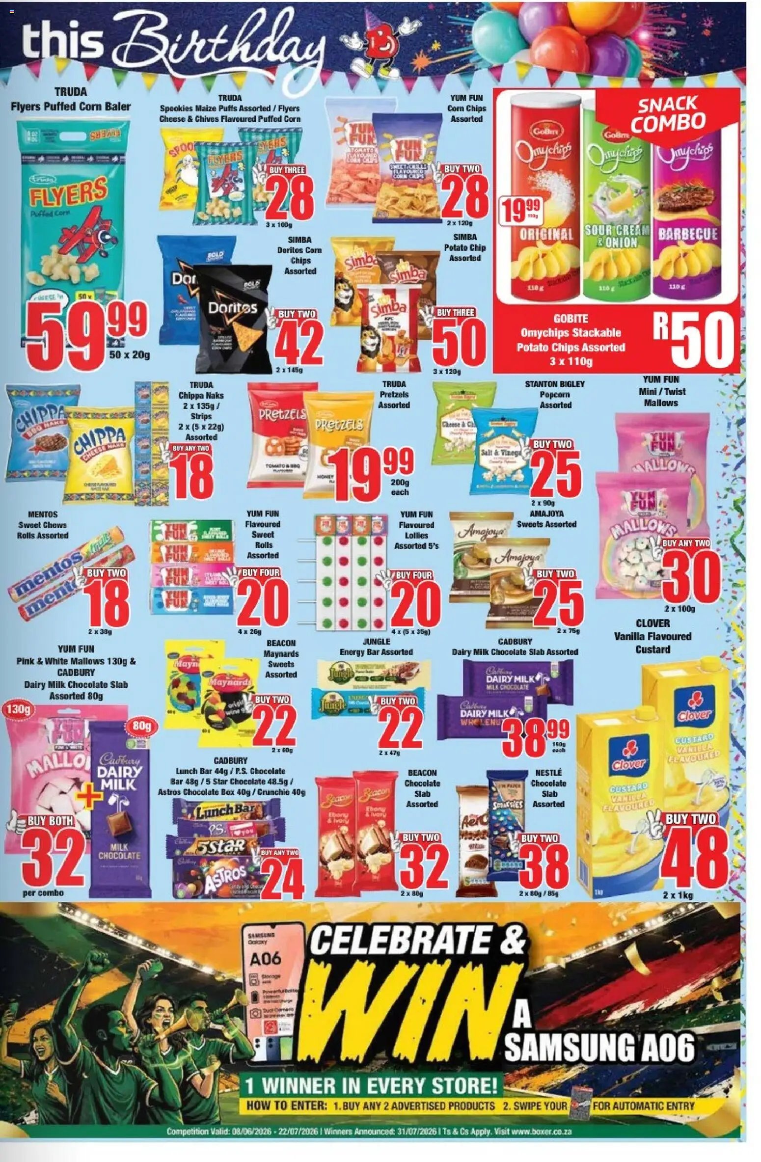 Boxer Gauteng - Specials
